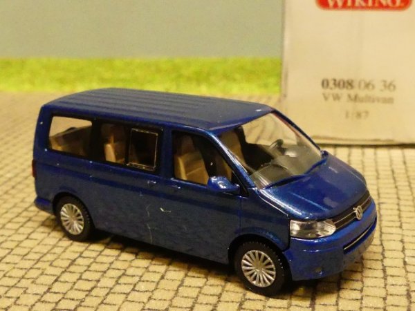 1/87 Wiking VW Multivan blaumetallic 0308 06