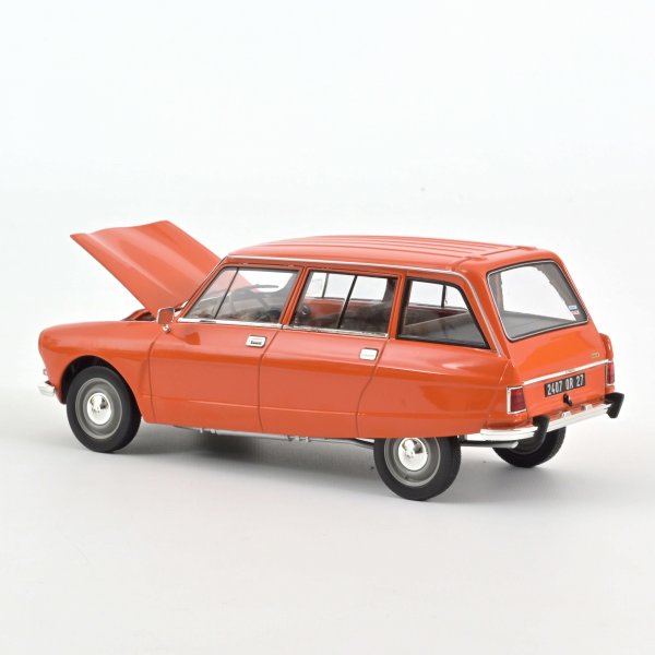 1/18 Norev Citroen Ami 8 Break 1975 Tenere Orange 181674