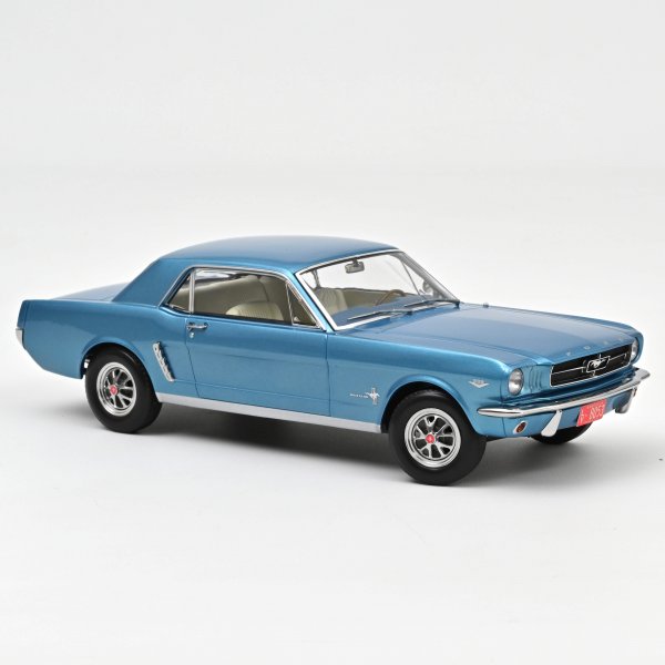 1/18 Norev Ford Mustang Hardtop Coupe 1965 türkis metallic 182800