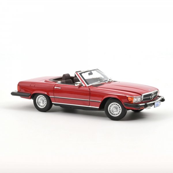 1/18 Norev MB 450 SL US Version 1979 Red 183729