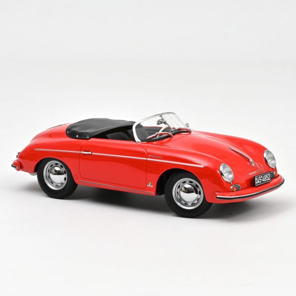 1/18 Norev Porsche 356 Speedster 1954 rot 187461