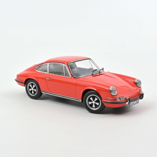 1/18 Norev Porsche 911 E 1970 Orangerot 187628