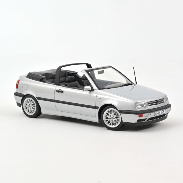 1/18 Norev VW Golf Cabriolet 1995 silber 188468