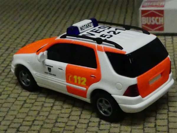 1/87 Busch MB GL Feuerwehr/Notarzt Dinslaken 48520