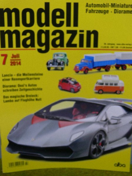 Modell Magazin 7  Juli 2014