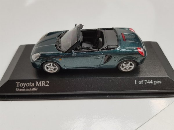 1/43 Minichamps Toyota MR2 2000 grün metallic 430 166962