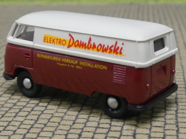 1/87 Brekina # 0149 VW T1 a Elektro Dombrowski Kasten