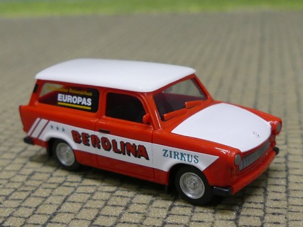 1/87 Herpa Trabant 601 Universal Zirkus Berolina 092739