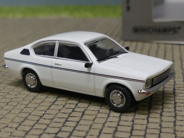 1/87 Minichamps Opel Kadett Coupe 1973 weiß 870 040122