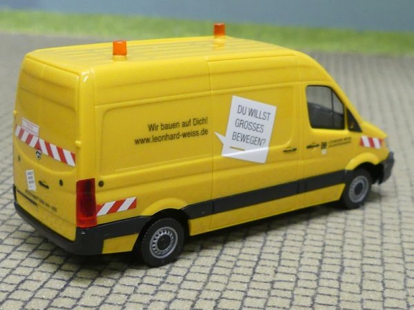 1/87 Herpa  MB Sprinter Leonhard Weiss / Du willst Großes bewegen 939010