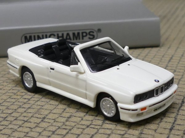 1/87 Minichamps BMW M3 E30 Cabriolet 1988 weiß 870 020231