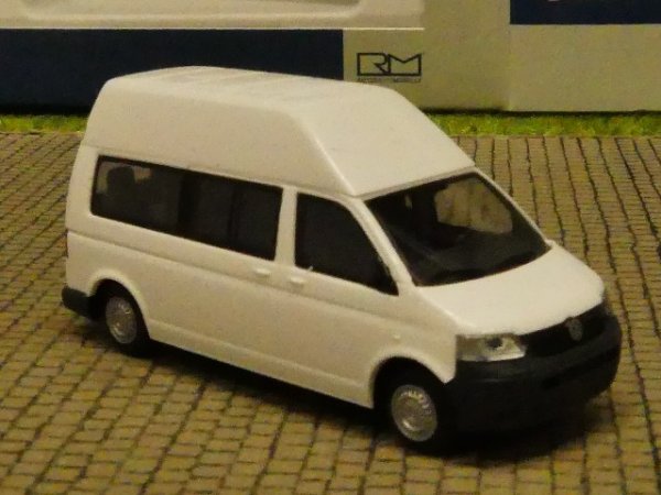 1/87 Rietze VW T5 Hochdach Bus LR weiß 11517