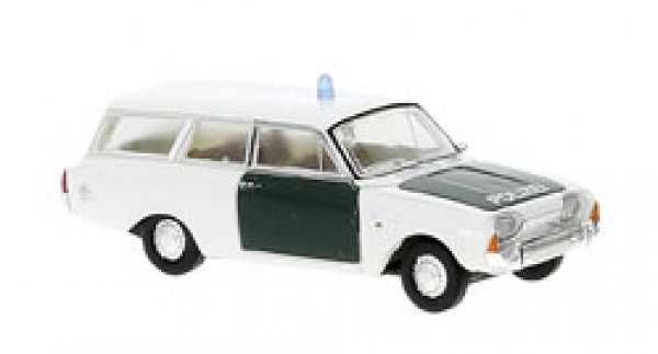 1/87 Brekina Ford Taunus P3 Turnier Polizei 19480