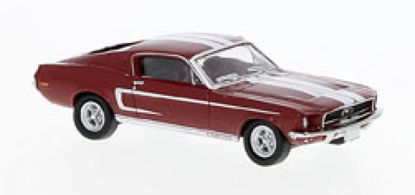 1/87 Brekina Ford Mustang GT 350 rot/weiß 19605