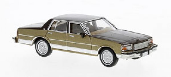 1/87 Brekina Chevrolet Caprice hellbraun/dunkelbraun 19706