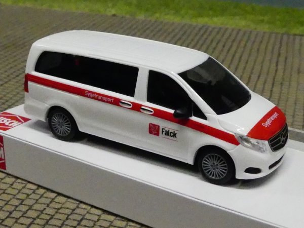 1/87 Busch MB V-Klasse Falck Rettungsdienst 51175