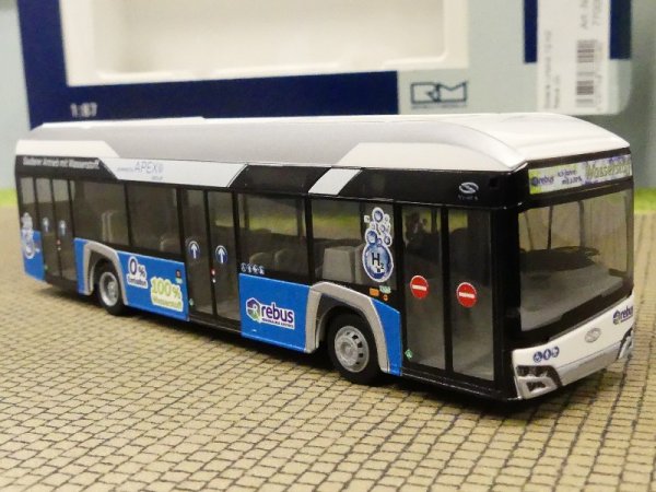 1/87 Rietze Solaris Urbino 12 '19 Hydrogen rebus Rostock 77009