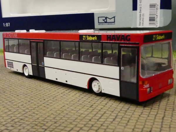 1/87 Rietze MB O 407 HAVAG Halle/Saale 77331