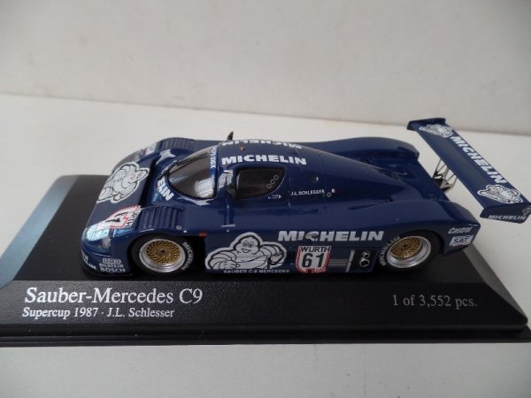 1/43 Minichamps Sauber Mercedes C9 Supercup 1987 J.L.Schlesser 432 871061