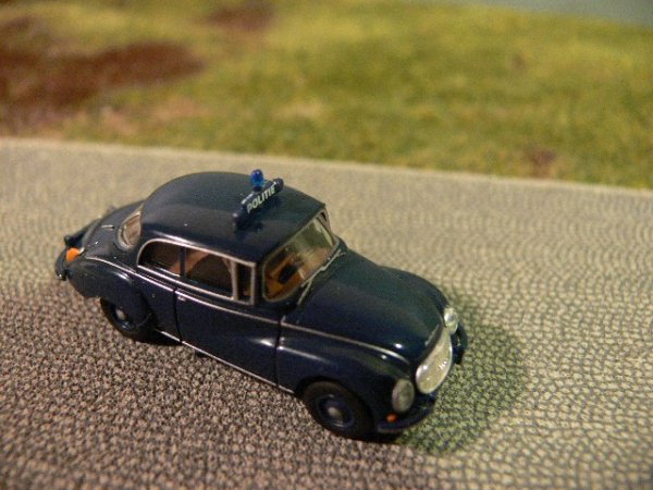 1/87 Brekina Auto Union 1000 S Politie Niederlande NL 28006