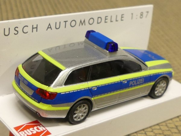 1/87 Busch Audi A6 Avant Autobahnpolizei Niedersachsen 49663