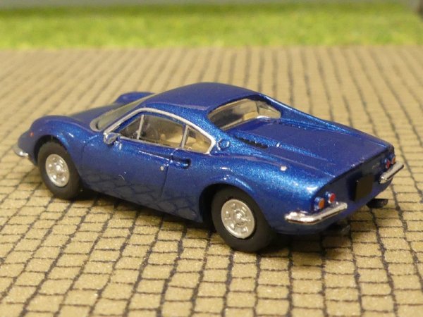 1/87 PCX Ferrari Dino GT metallic blue 870634