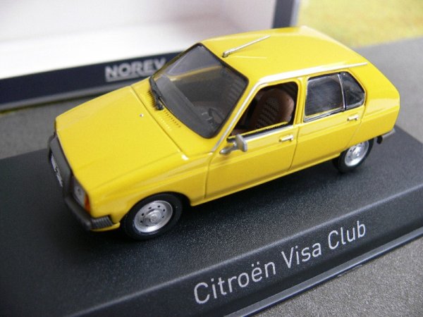 1/43 Norev Citroen Visa Club 1979 gelb 150940