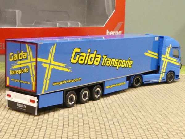 1/87 Herpa Volvo FH Gl. XL Kühlkoffer-Sattelzug Gaida Transporte 312752