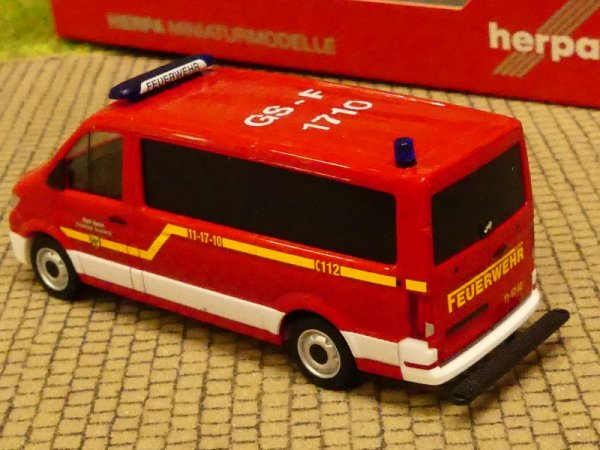 1/87 Herpa MAN TGE Bus FD Feuerwehr Goslar 096157