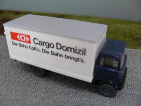 1/87 Wiking MB Cargo Domizil CH SSB Schweiz