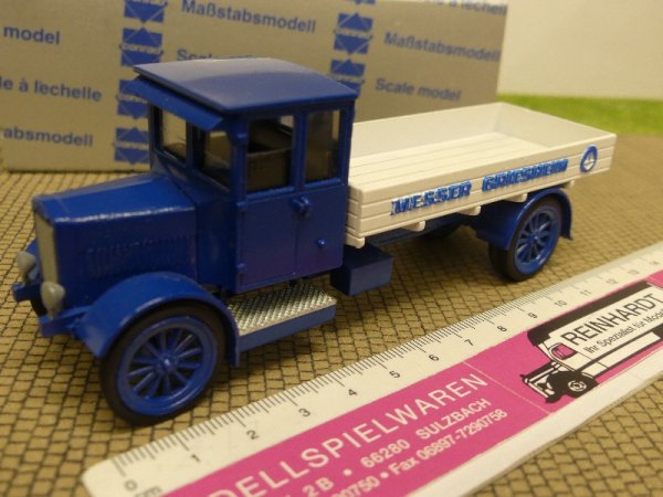 1:50 Conrad MAN KVB4 Messer Griesheim Nr.103 blaue Felgen