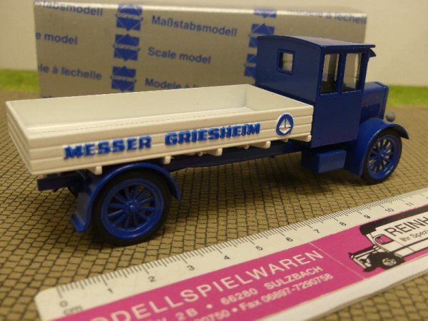 1:50 Conrad MAN KVB4 Messer Griesheim Nr.103 blaue Felgen