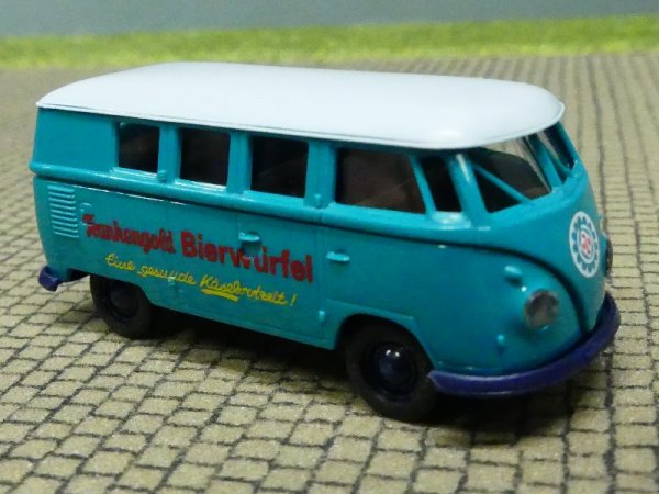 1/87 Brekina # 1722 VW T1 b Bus Frankengold Bierwürfel 31562