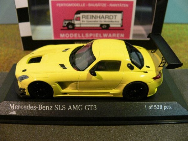 1/43 Minichamps MB SLS AMG GT3 2011 gelb 410113201