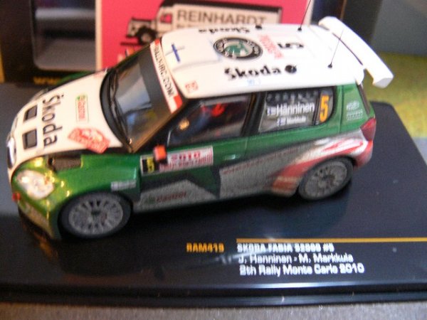 1/43 IXO Skoda Fabia S2000 #5 2th Rally Monte Carlo 2010 31674