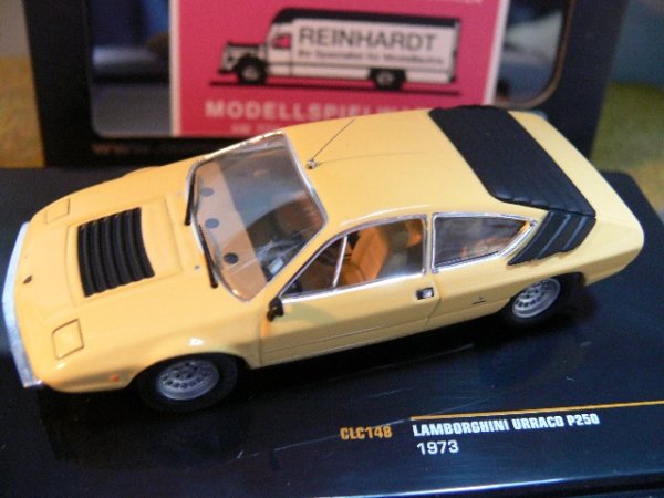 1/43 IXO Lamborghini Urraco P250 1973 hellgelb 31582