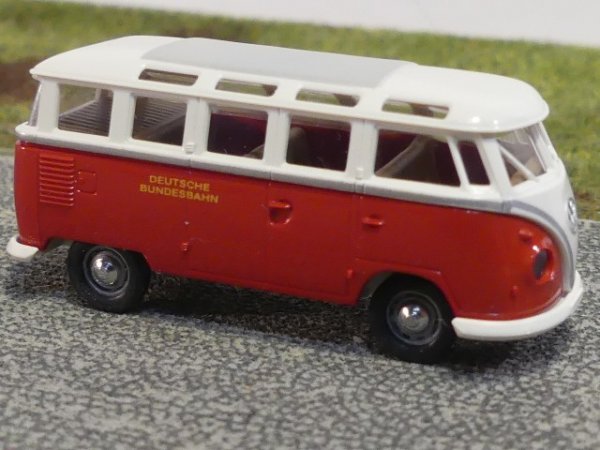 1/87 Brekina # 0851 VW T1 Samba Deutsche Bundesbahn DB