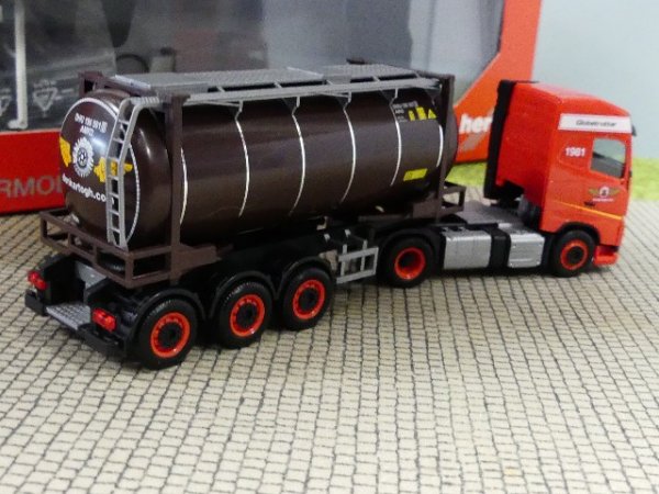 1/87 Herpa Volvo FH Gl Den Hartogh Swapcontainer Sattelzug 311526