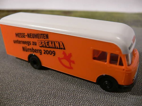 1/87 Brekina MB LP322 Ackermann Brekina Messeneuheiten Möbelwagen 95702