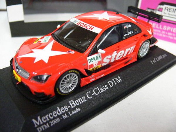 1/43 Minichamps MB C-Class #17 DTM 2009 M. Lauda 400093817