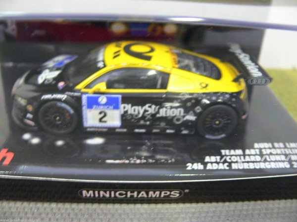 1/43 Minichamps Audi R8 LMS Team ABT Sportsline 24h ADAC Nürburgring 2010 #2 437101902