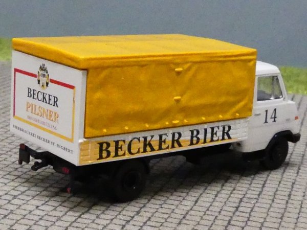 1/87 Brekina Hanomag Henschel F55 Becker Bier Sondermodell Reinhardt