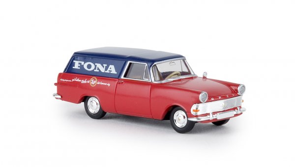 1/87 Brekina Opel Rekord P2 Kasten Fona DK TD 20176