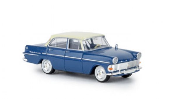 1/87 Brekina Opel Rekord P2 grünblau/hellelfenbein 20191