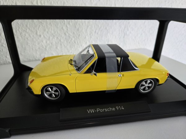 1/18 Norev VW Porsche 914/6 1973 gelb 187689