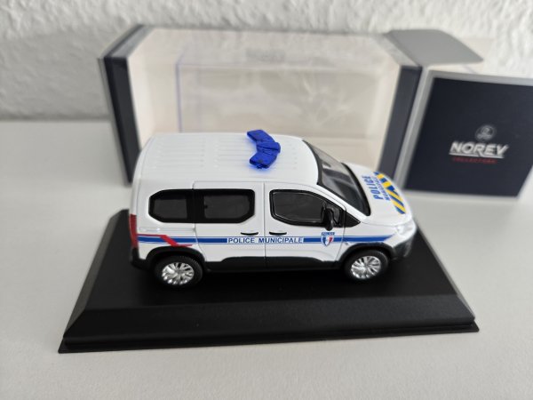 1/43 Norev Peugeot Rifter 2019 Police Municipale 479068