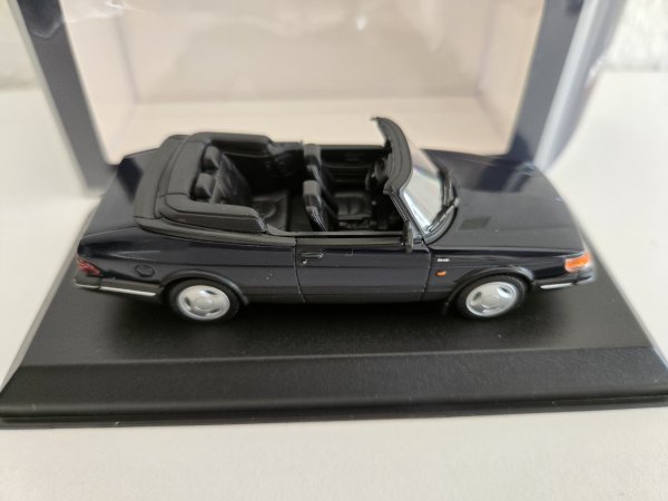 1/43 Norev Saab 900 Turbo 16 Cabriolet 1952 dunkelblau metallic 810044