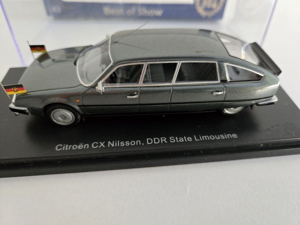 1/43 BoS Citroen CX Nilsson DDR State Limousine grau metallic 43335