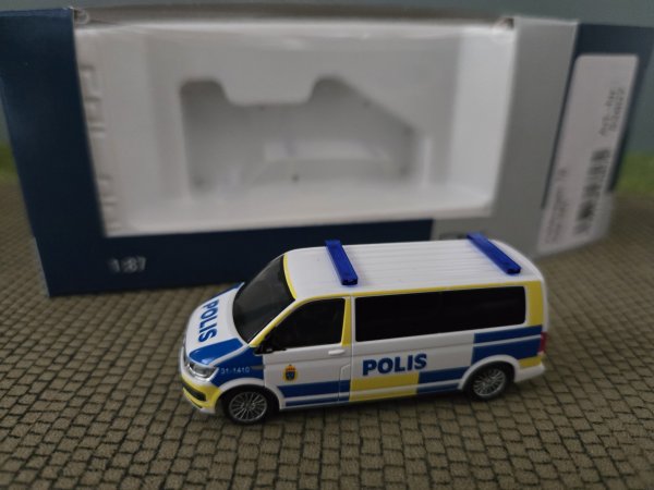 1/87 Rietze VW T6 Polis Schweden 53807