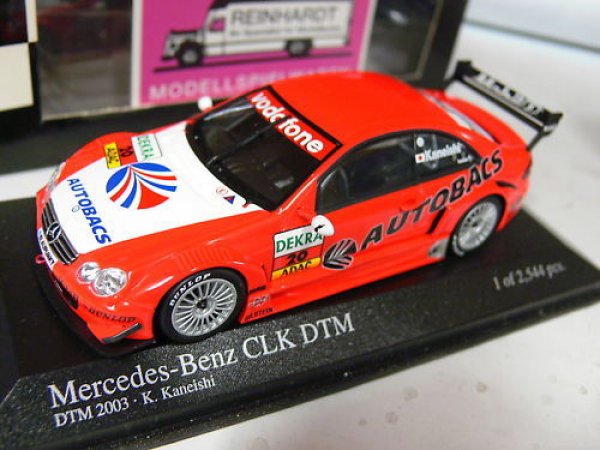 1/43 Minichamps MB CLK DTM 2003 K.Kaneishi #20 Persson 400033220